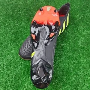 New Adidas Predator Edge.1 SG Core Black Red Soccer Cleats GW1017 Mens sz 12.5 adidas Predator Edge.1 FG - Core Black/White/Vivid Red  main image 4